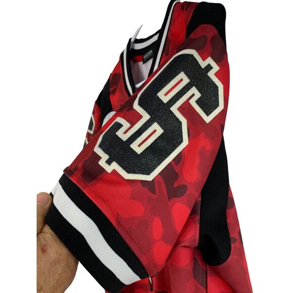 Hudson & Co Hometown Collection Kill Ape Camo Print Jersey M Red $ 7617 Street - Picture 9 of 13